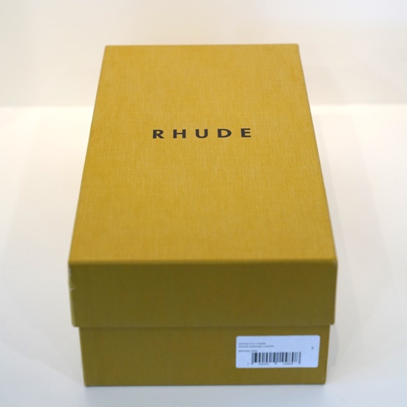 Rhude Bandana Loafers Canvas Shoes Men’s 9 New In Box - Picture 6 of 7